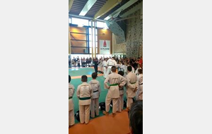 Félicitations à Arthur qui a participé au stage de la plagne avec Teddy Riner